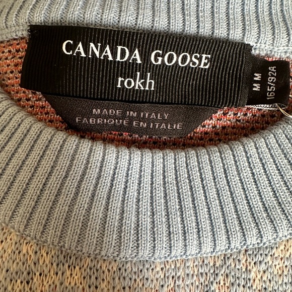 Canada Goose Landscape Wool Knit Sweater (Rokh x Matt McCormick Collab) - Size M - Picture 7 of 15
